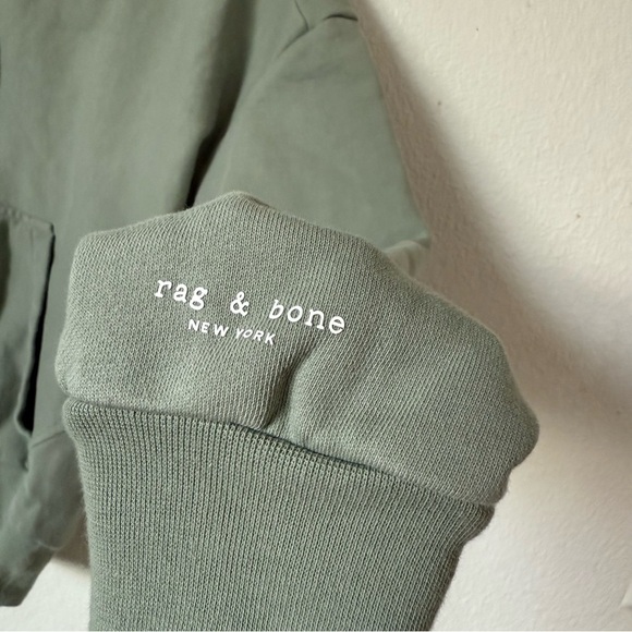 RAG AND BONE City Half Zip Terry Pullover - Picture 8 of 12